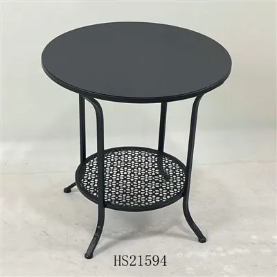 میٹل سرکل کافی ٹیبل